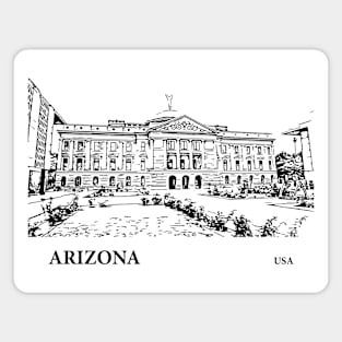 Arizona State USA Magnet